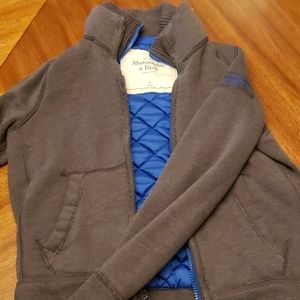 Abercrombie double zip jacket